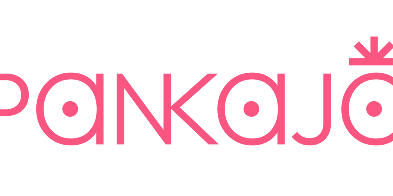 Logo Pankajā in pink